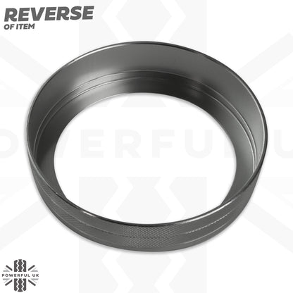 Interior REAR Climate Control Trim - Set of 3 - SILVER - for Land Rover Defender L663