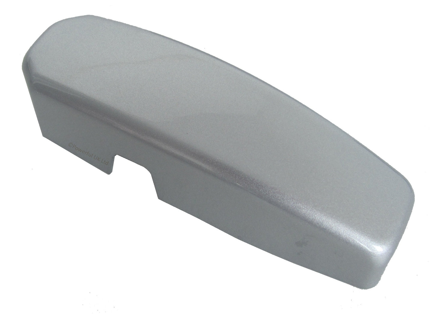 Windscreen Bracket Protector Covers - Zermatt Silver - for Land Rover Defender