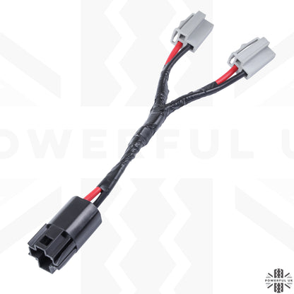 1x Rear Passenger Power Outlet Splitter Loom for Land Rover Defender L663