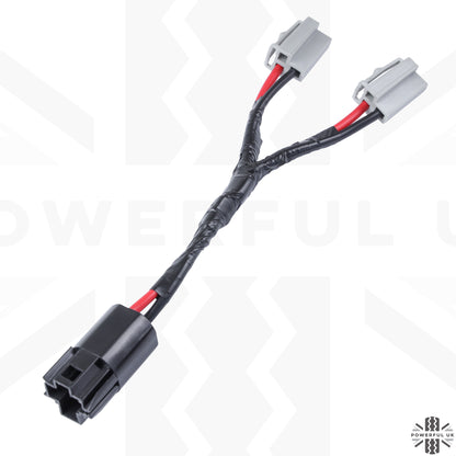 1x Rear Passenger Power Outlet Splitter Loom for Land Rover Defender L663