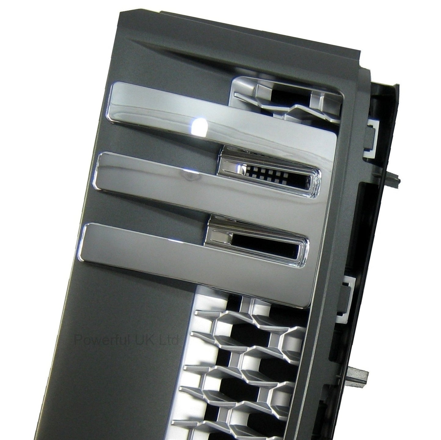 Side Vents - Grey / Chrome / Silver for Range Rover L322