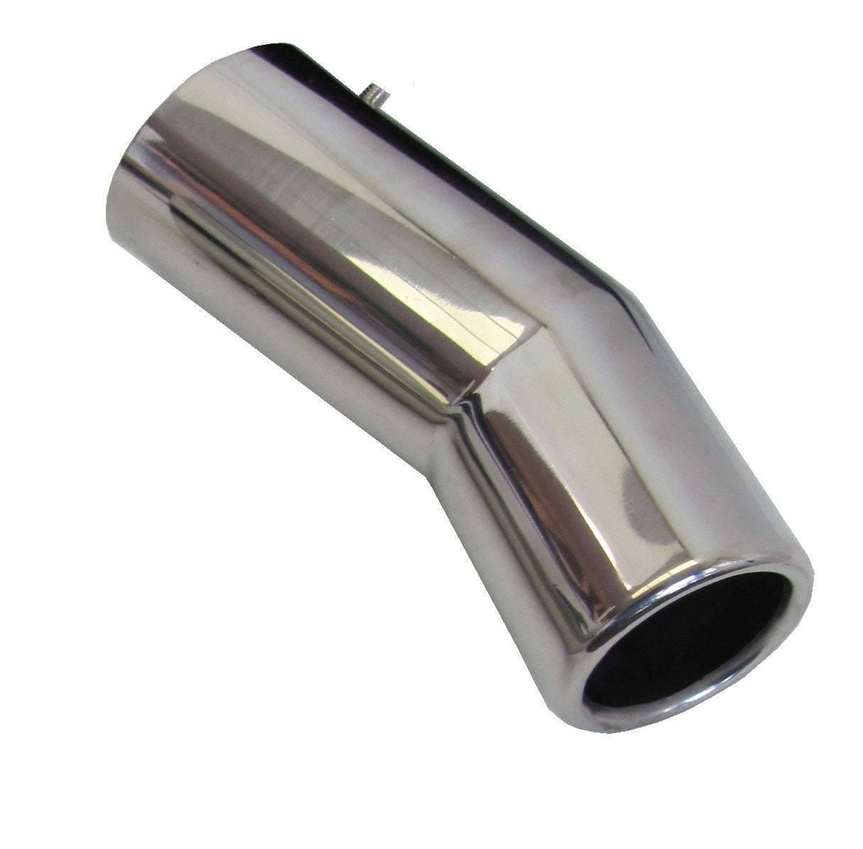 Chrome Single Exhaust Tip - Petrol  - for Land Rover Freelander 1 1.8L