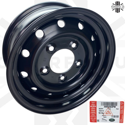 16" Heavy Duty Steel Wheel -Primer - for Classic Land Rover Defender