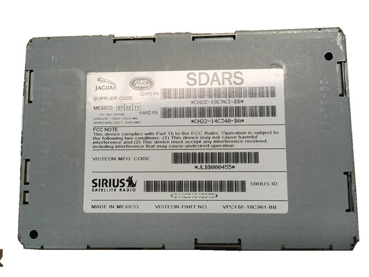 Satellite Radio Module SIRIUS XM for Land Rover SDARS