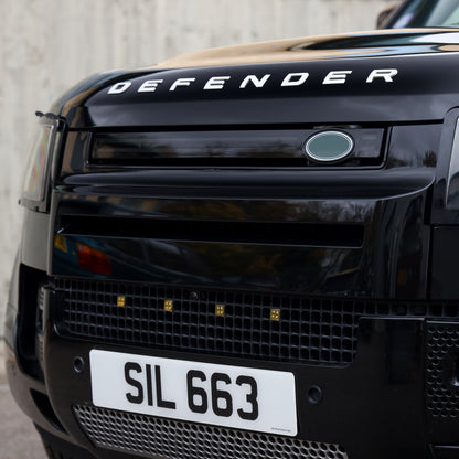 LED Front Grille Assembly for Land Rover Defender L663 - Smoked LED Strip