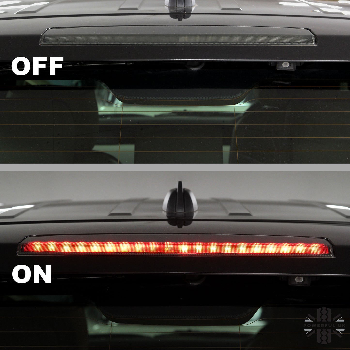 Rear Spoiler Brake Light Assembly - Aftermarket - Smoked - for Range Rover Sport 2005-09