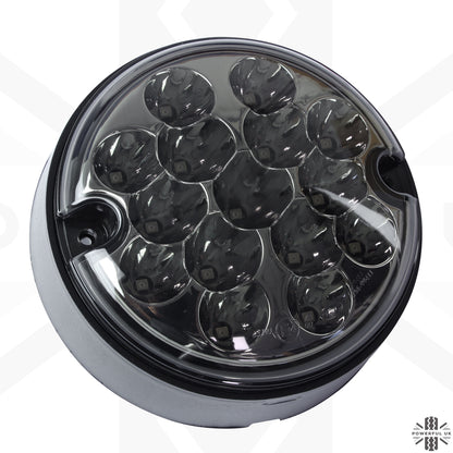 95mm 10pc NAS LED Light Kit for Land Rover Classic Defender - Smoked Lens