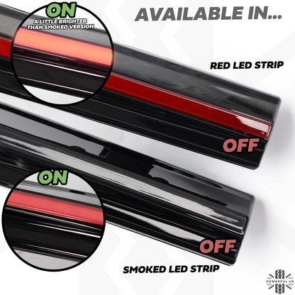 Rear Tailgate LED Lightbar for Range Rover Sport L494 WITH reverse camera - RED Lens