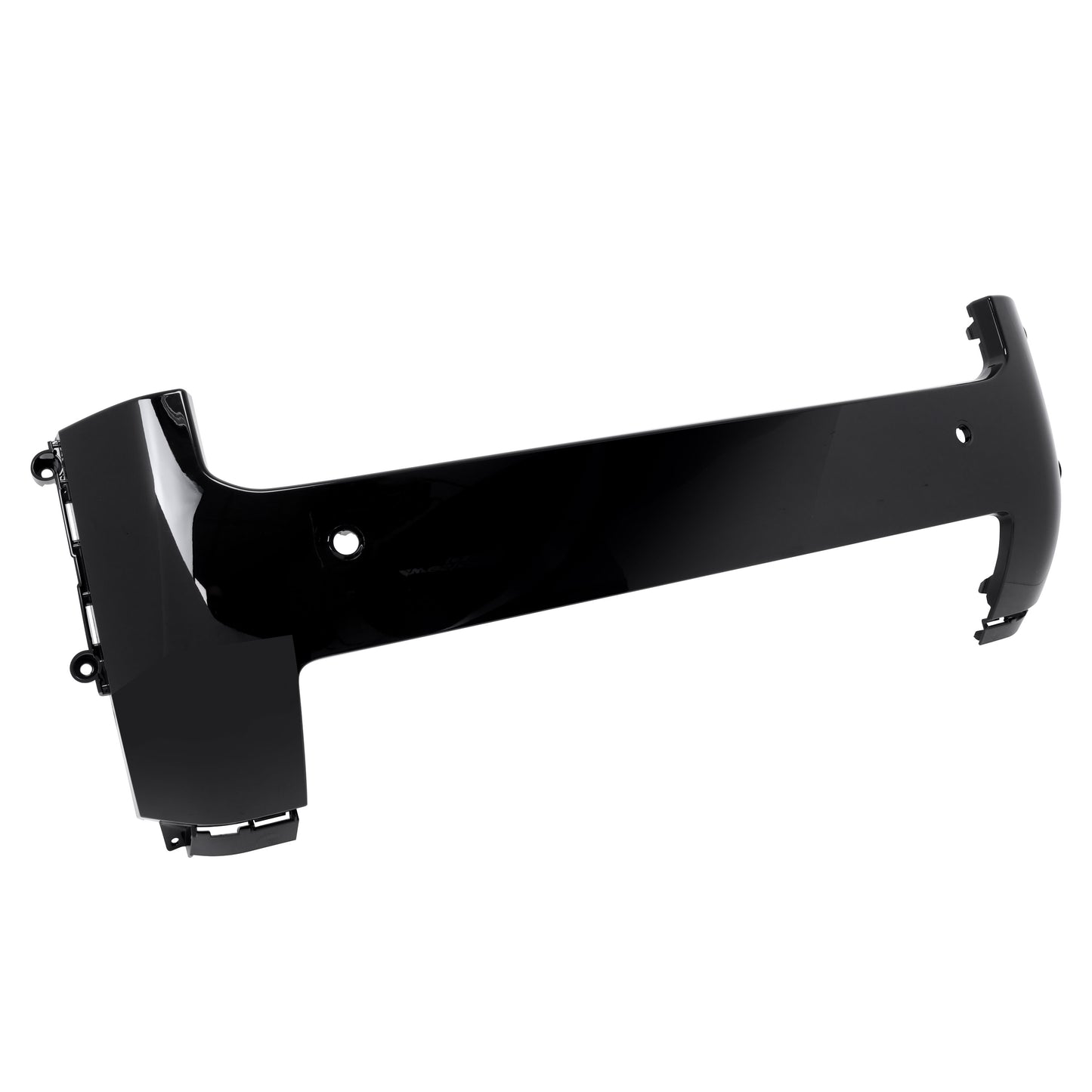 Front Bumper Lower Number Plate Panel for Land Rover Defender L663 - Gloss Black