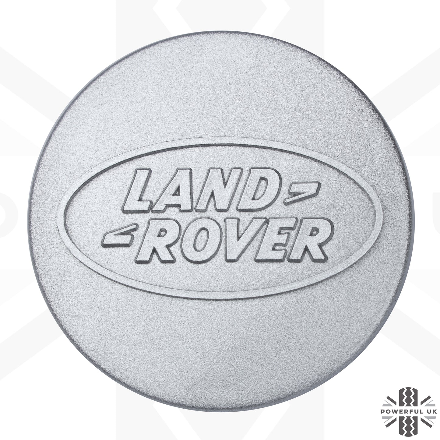 Genuine 4x Alloy Wheel Centre Caps for Land Rover Discovery 1 - Silver