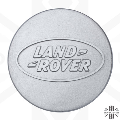 Genuine 4x Alloy Wheel Centre Caps for Land Rover Discovery 1 - Silver