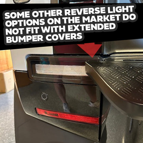 LED rear light upgrade kit for Land Rover Defender L663 - White+Amber