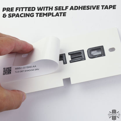 Tailgate Lettering - Shadow Atlas - for Land Rover Defender L663