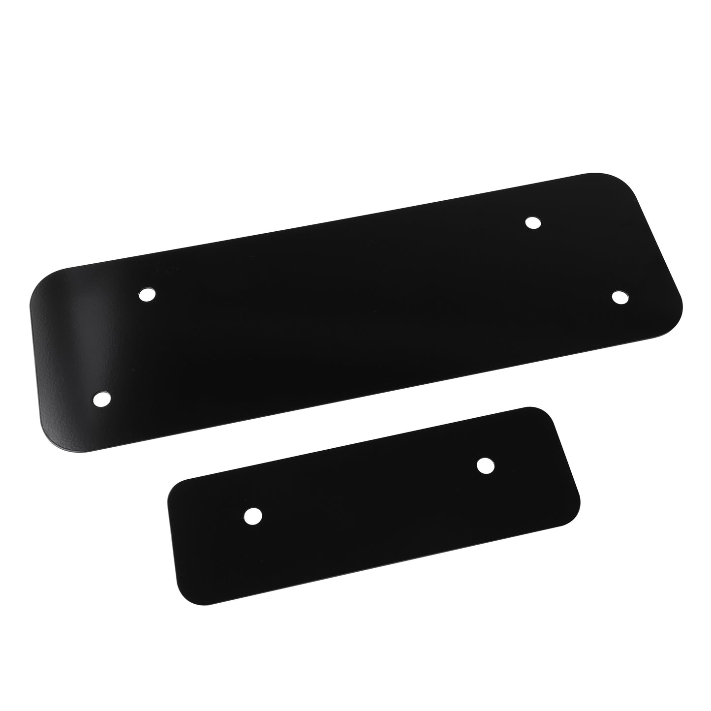 Spare Wheel Delete Kit for Land Rover Defender L663 (Aluminium Panel/Exposed Bolts) - Black