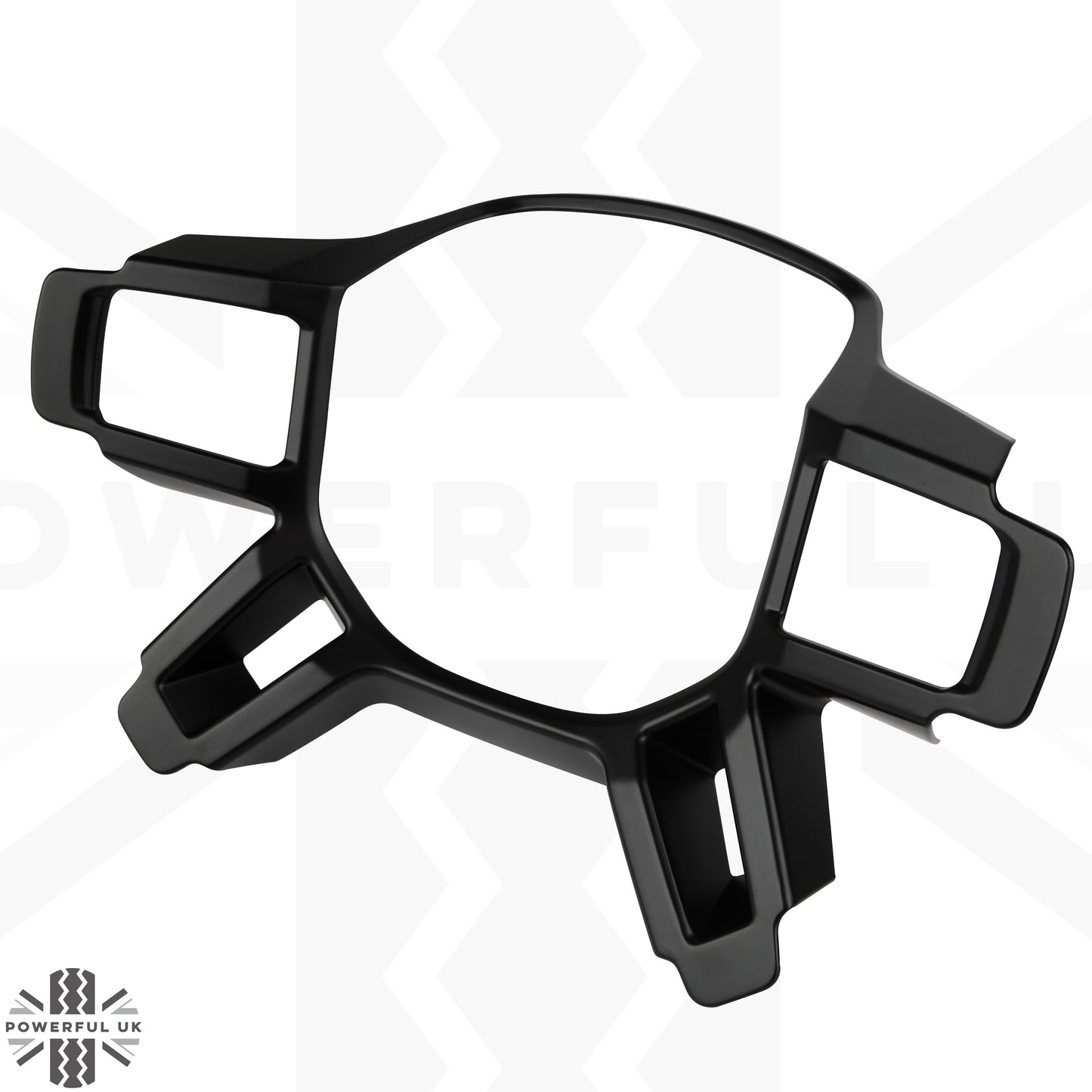 Steering Wheel Spoke Cover - Matt Black - for Land Rover Defender L663