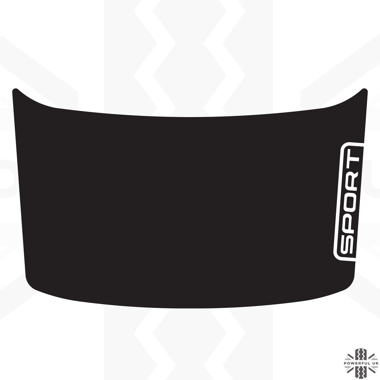 Bonnet Decal Set for Land Rover Discovery Sport - SPORT insert Design