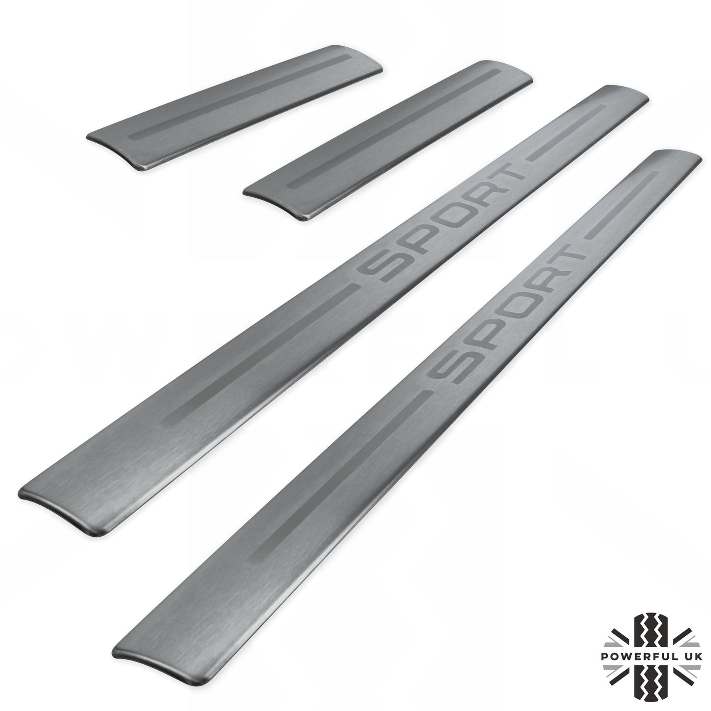 Inner Sill Inserts Stainless Steel - 'SPORT' for Range Rover Sport