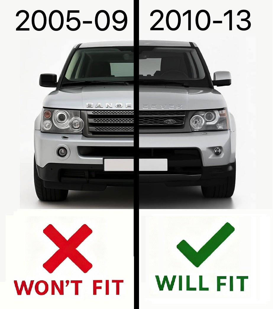 Front Bumper to Wing Mounting Brackets (LH & RH) for Range Rover Sport L320 2010 - Genuine