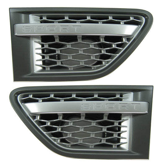 Side Vents - Grey/Silver/Silver for Range Rover Sport 2010