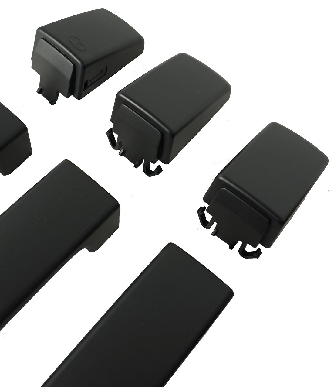 Door Handle "Skins" for Land Rover Freelander 2 fitted with 2 pc Handle - Matt Black