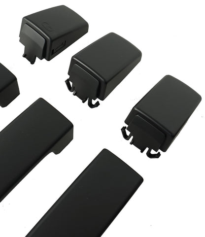 Door Handle "Skins" for Land Rover Freelander 2 fitted with 2 pc Handle - Matt Black