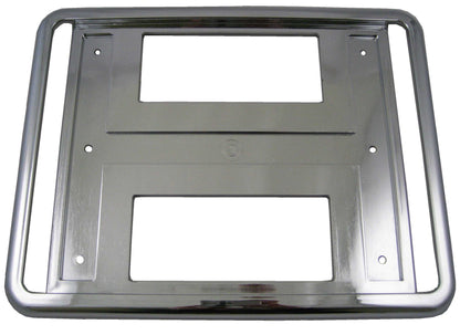 Square Rear Number Plate Surround for Land Rover Discovery 3 / 4 - Chrome
