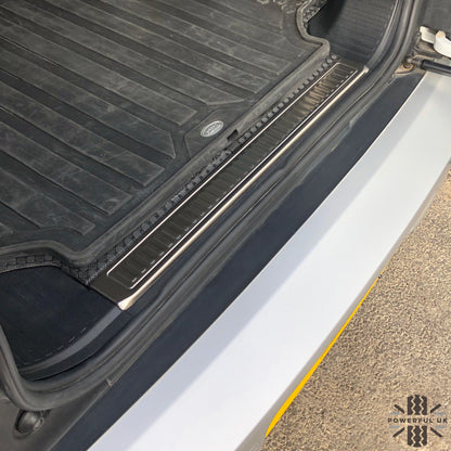 Rear Loadspace Finisher COVER - Stainless - for Land Rover Defender L663