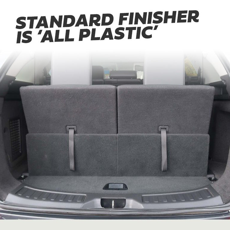 Interior Boot Threshold Finisher Trim Inserts - Stainless Steel - for Land Rover Discovery Sport