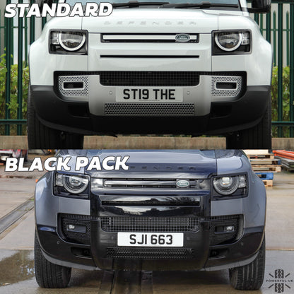 Front Bumper Kit for Land Rover Defender L663 - Gloss Black