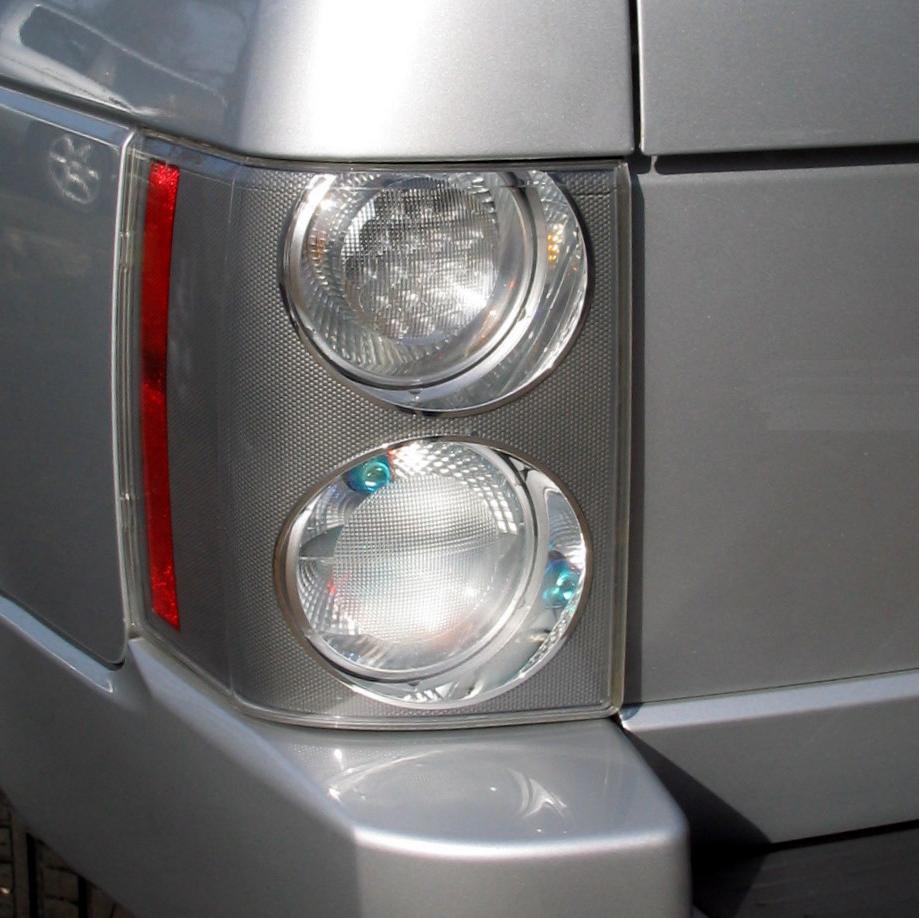 Rear Lights Clear/Clear "Supercharged Type" for Range Rover L322 2002-09 - PAIR - Kit with Bulbs & Bulb Holders