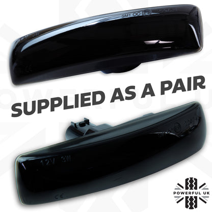 Side Repeaters for Rage Rover Sport L320  (Pair) - LED - Smoked