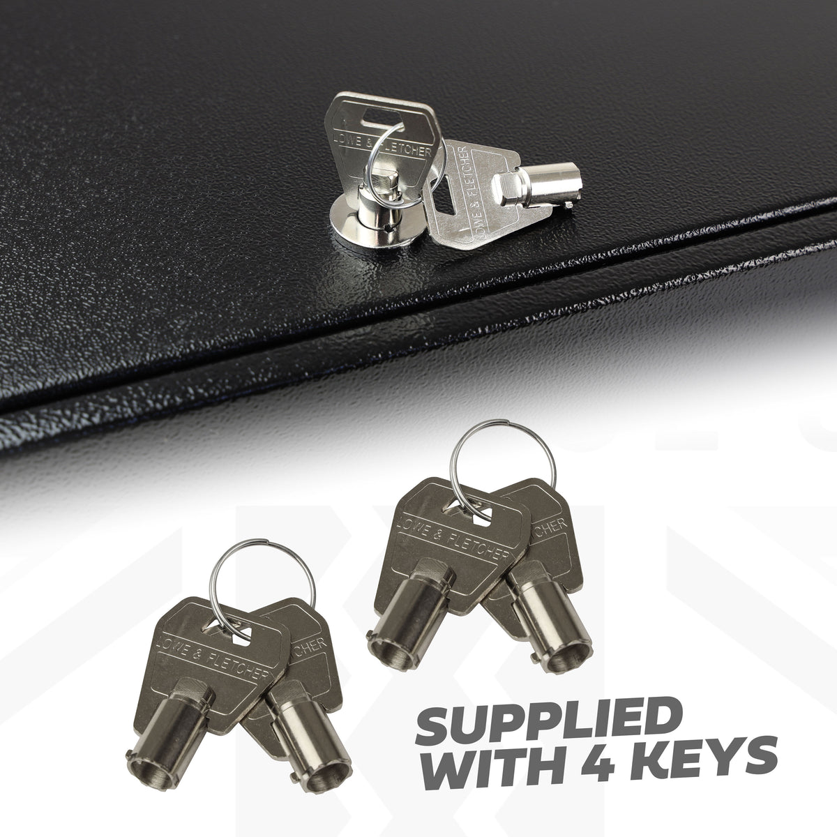 Metal Gun/Security Box for Land Rover Classic Defender