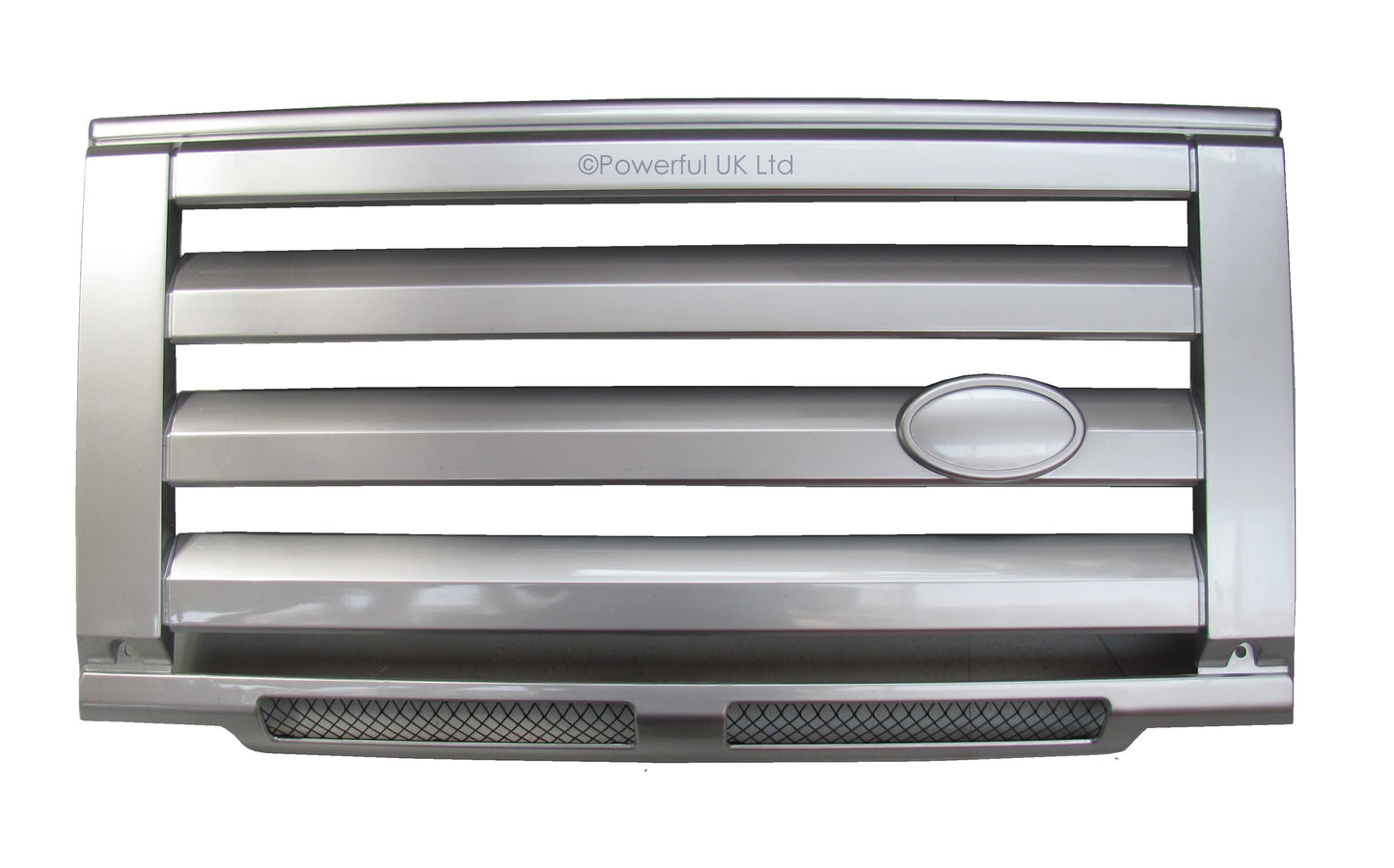 Front Grille Kit - Silver - for Land Rover Defender SVX