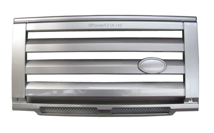 Front Grille Kit - Silver - for Land Rover Defender SVX