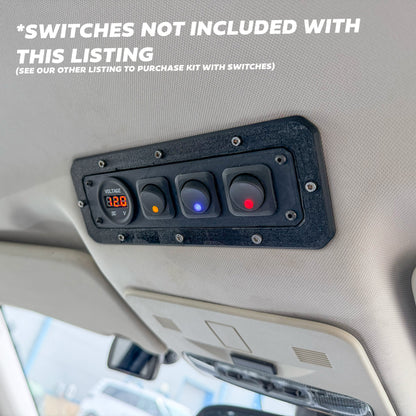 Overhead Switch Panel - Blank Plate NO Switches