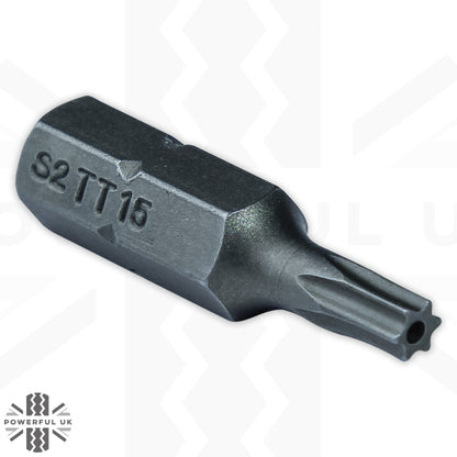 Torx T15 TX15 Star Pin Screwdriver Security Bit - 2 PK ( star & pin )