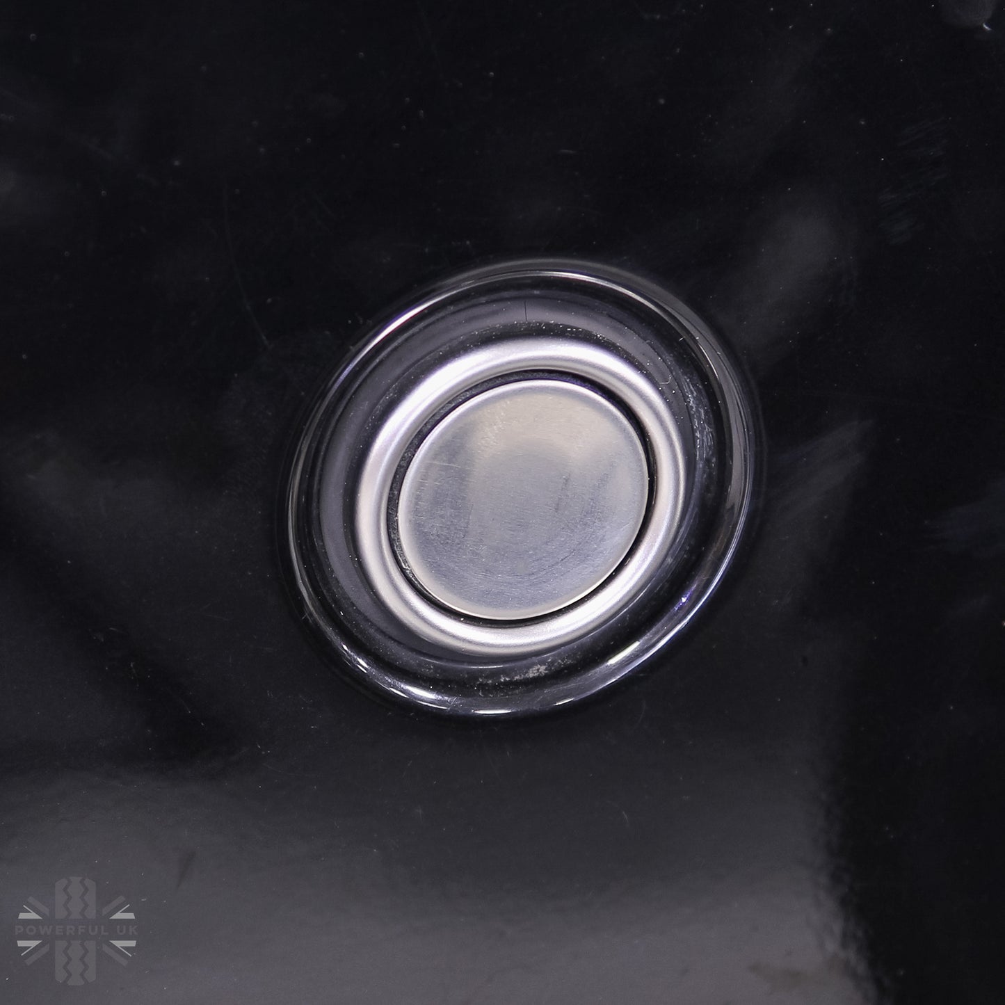 Tailgate Push Switch Cover Kit (Centre & Surround) in Stainless Steel for Range Rover Sport / P38