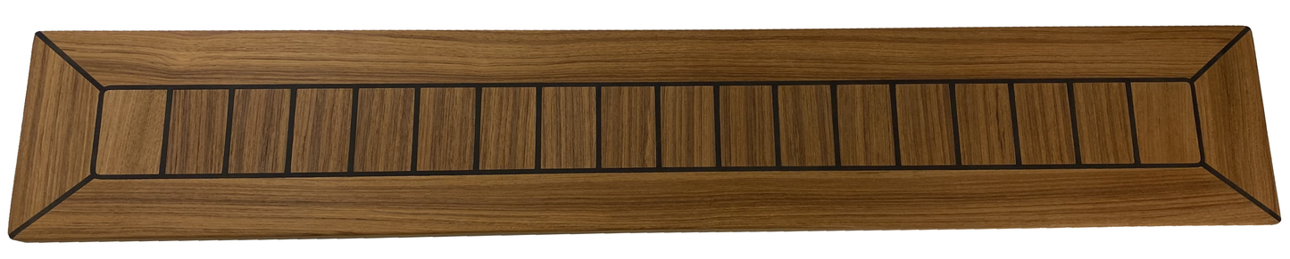 Genuine Wooden Teak Tailgate Boot Panel for Range Rover L322 Ultimate Edition