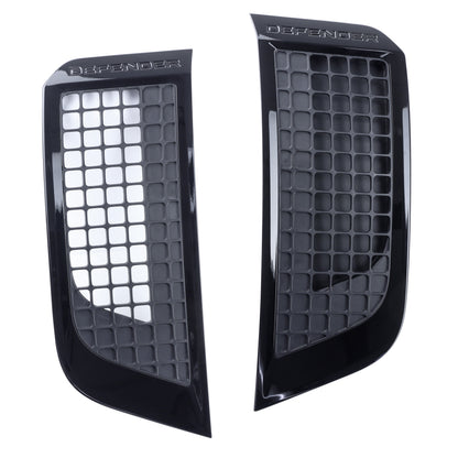 Side Vent Assemblies (Genuine Take-Offs) for Land Rover Defender L663 - Gloss Black