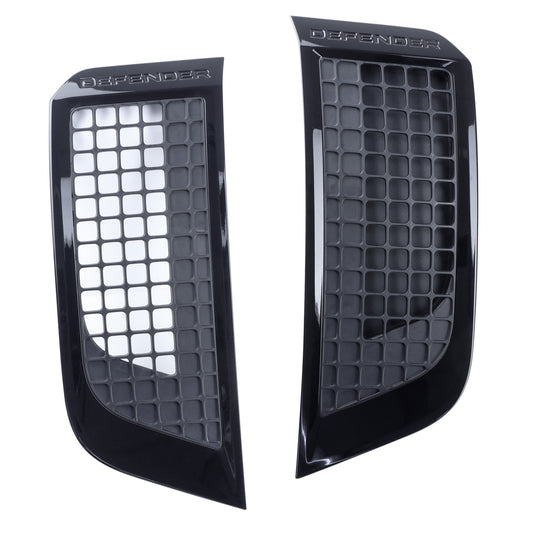 Side Vent Assemblies (Genuine Take-Offs) for Land Rover Defender L663 - Gloss Black