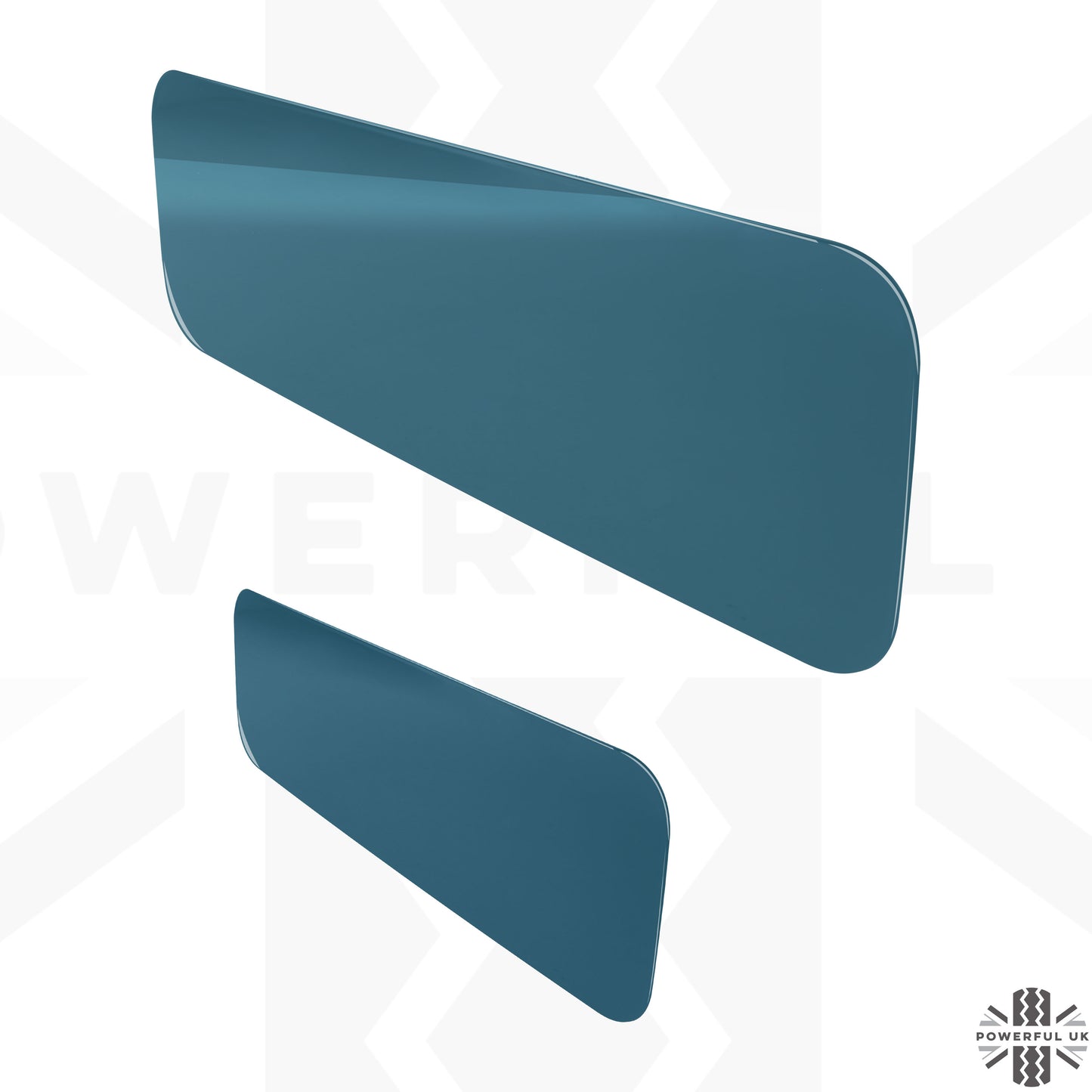Spare Wheel Delete Cover Set for Land Rover Defender L663 - Tasman Blue