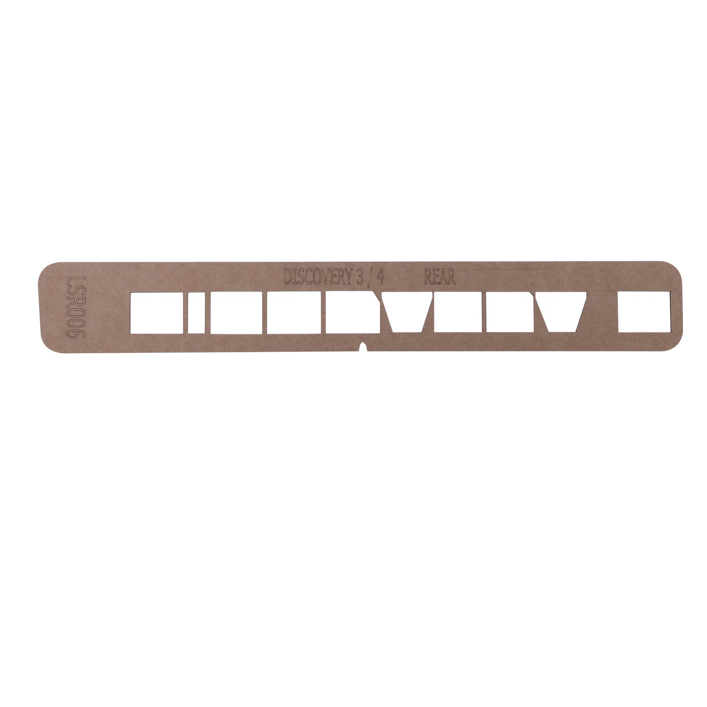 DISCOVERY 3/4 Rear Lettering Template for Land Rover Discovery 3/4