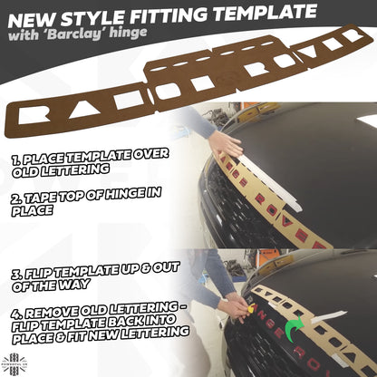 Rear Lettering Template for Range Rover L405