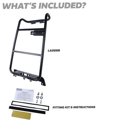 Terrafirma Rear Tailgate Ladder for Land Rover Discovery 3/4