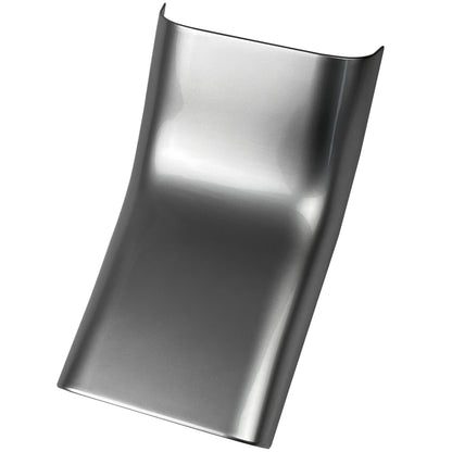 Rear Seat Air Vent 'Anti Kick' Cover in Silver for Tesla Model 3