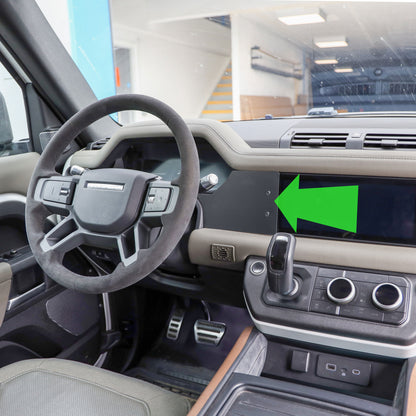 Auxiliary Panel Kit for Land Rover Defender L663 - Textured Black - Left Hand Drive