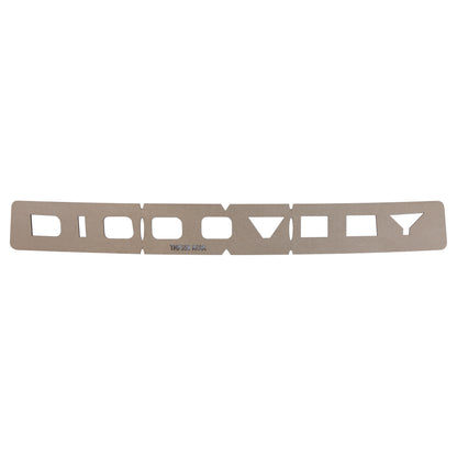 Rear Lettering Template for Land Rover Discovery Sport