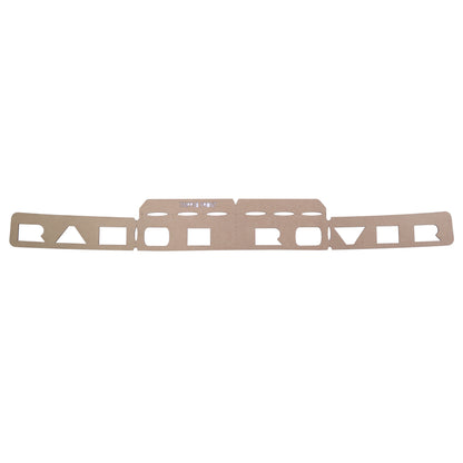 Front Lettering Template for Range Rover P38