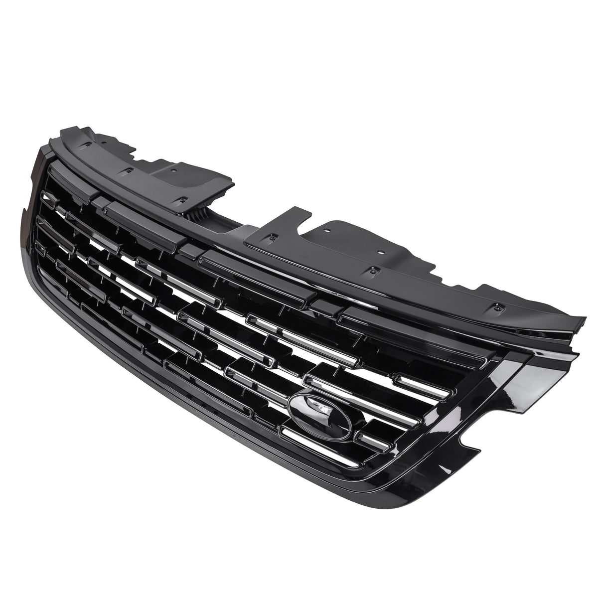 2024 Facelift Design All Gloss Black Front Grille for Range Rover Evoque 2 (2019+)