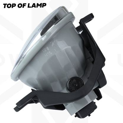 Fog Light Kit - Black Surrounds - for Toyota Hilux Mk8 Revo (2015-20)